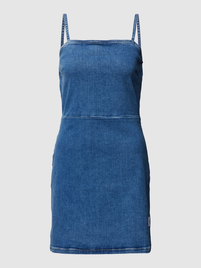Minikleid im Denim-Look in jeans