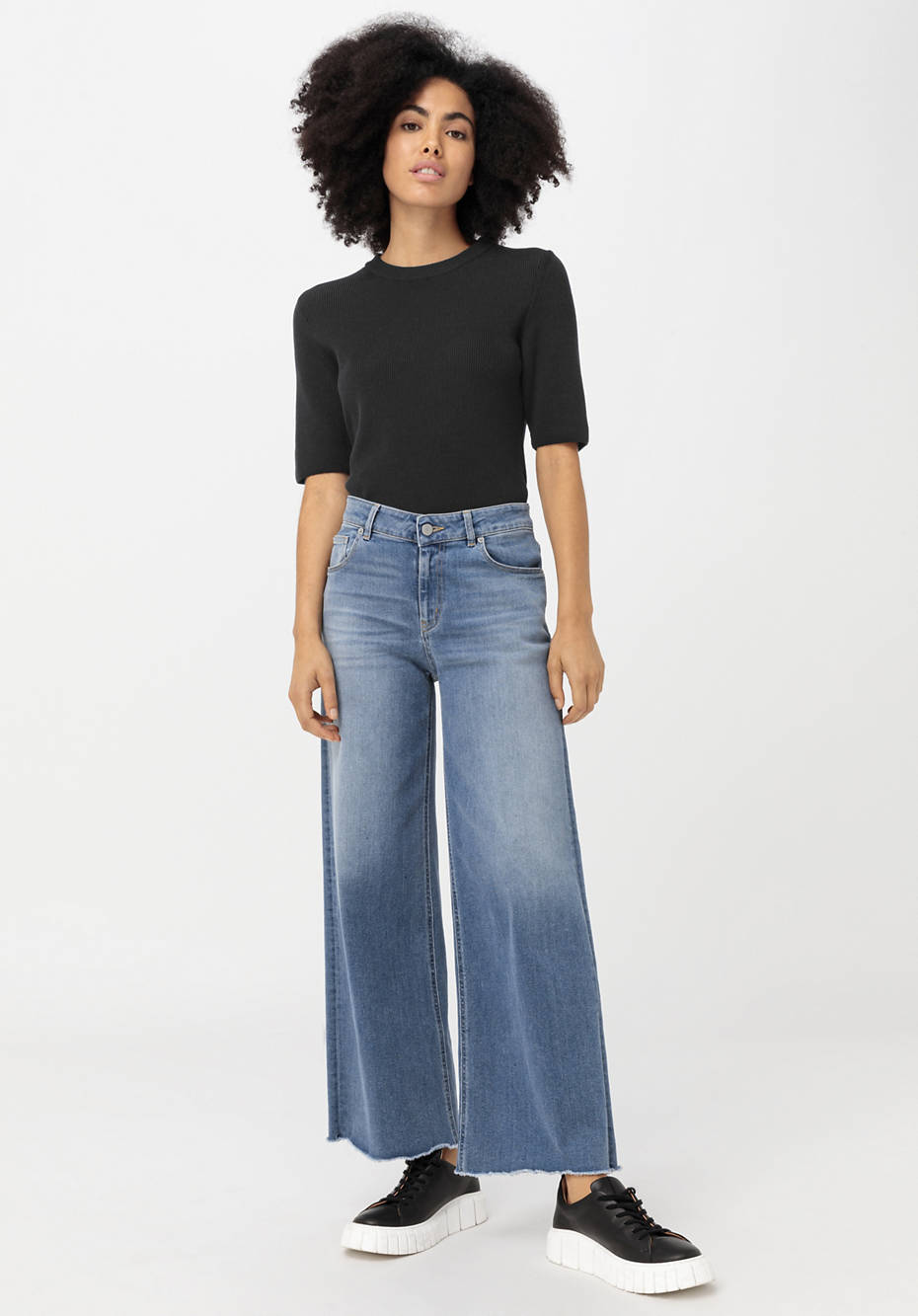 Jeans Culotte BetterRecycling aus Bio-Denim