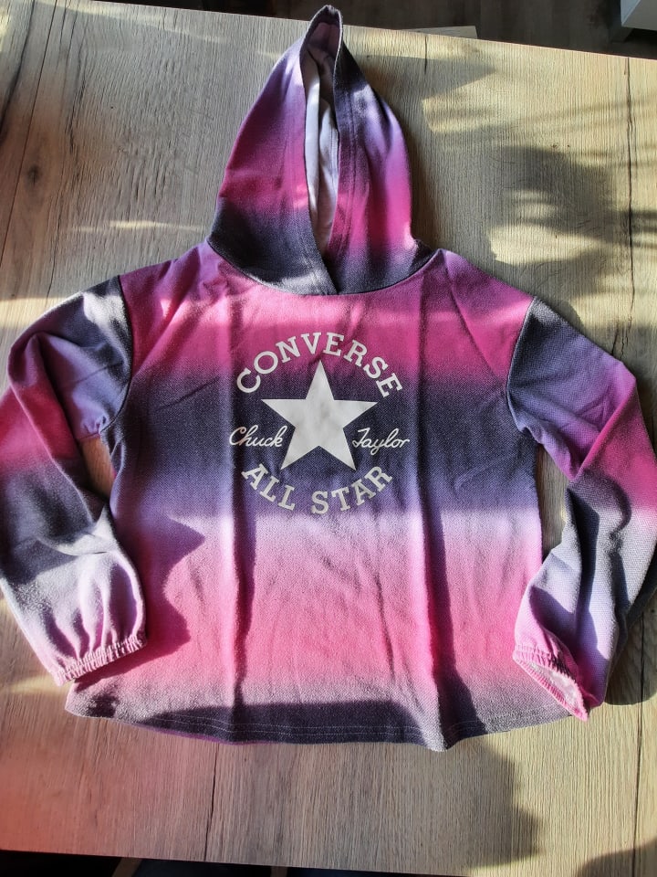 Converse Hoodie in Lila günstig kaufen 152/158