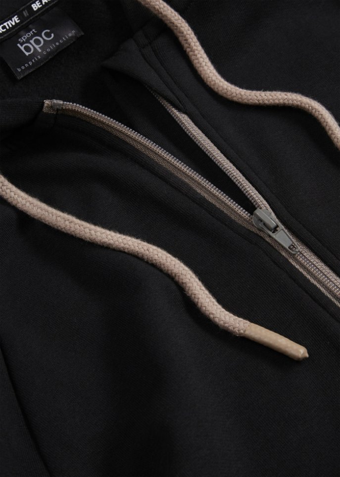 Sweat-Longshirt mit Kapuze