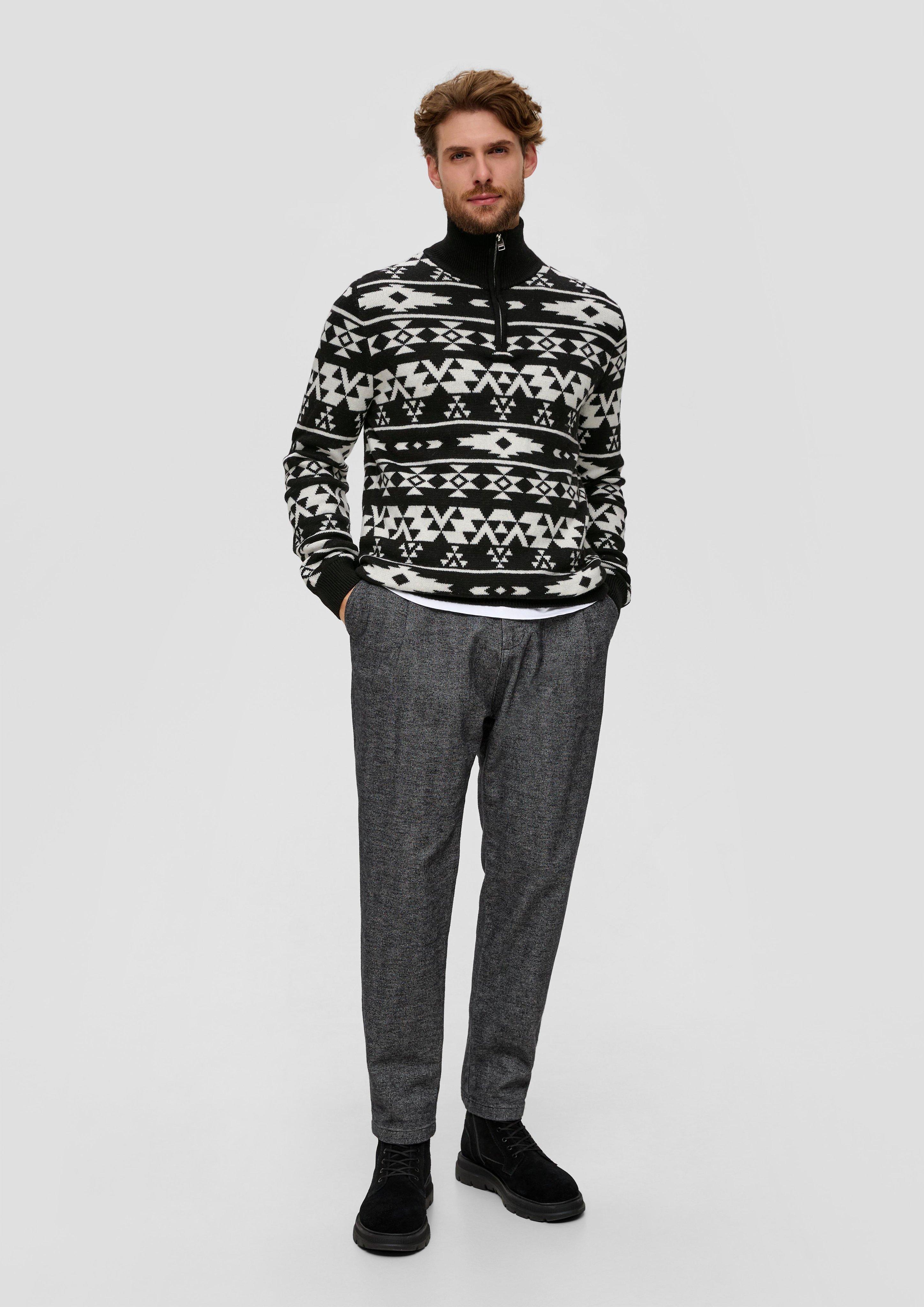 Troyer mit Jacquard-Muster  2137419-99A3