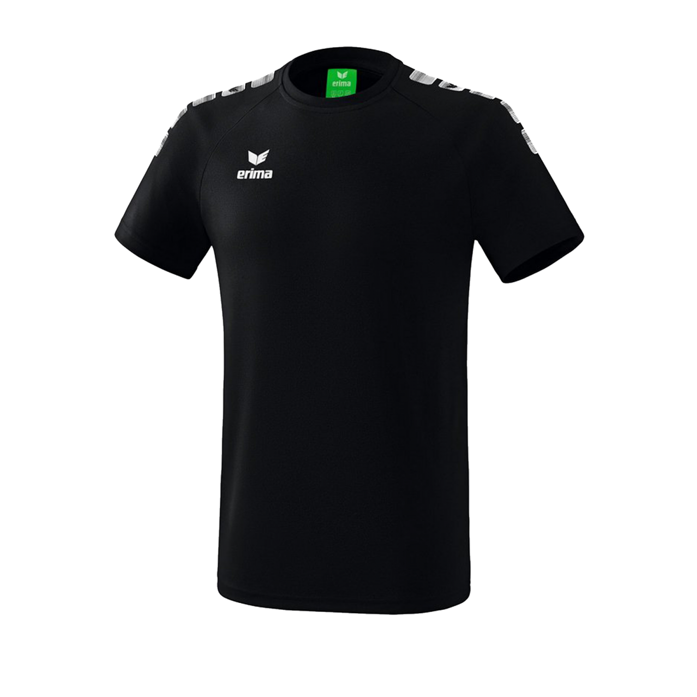 Erima Essential 5-C T-Shirt Kids Schwarz Weiss