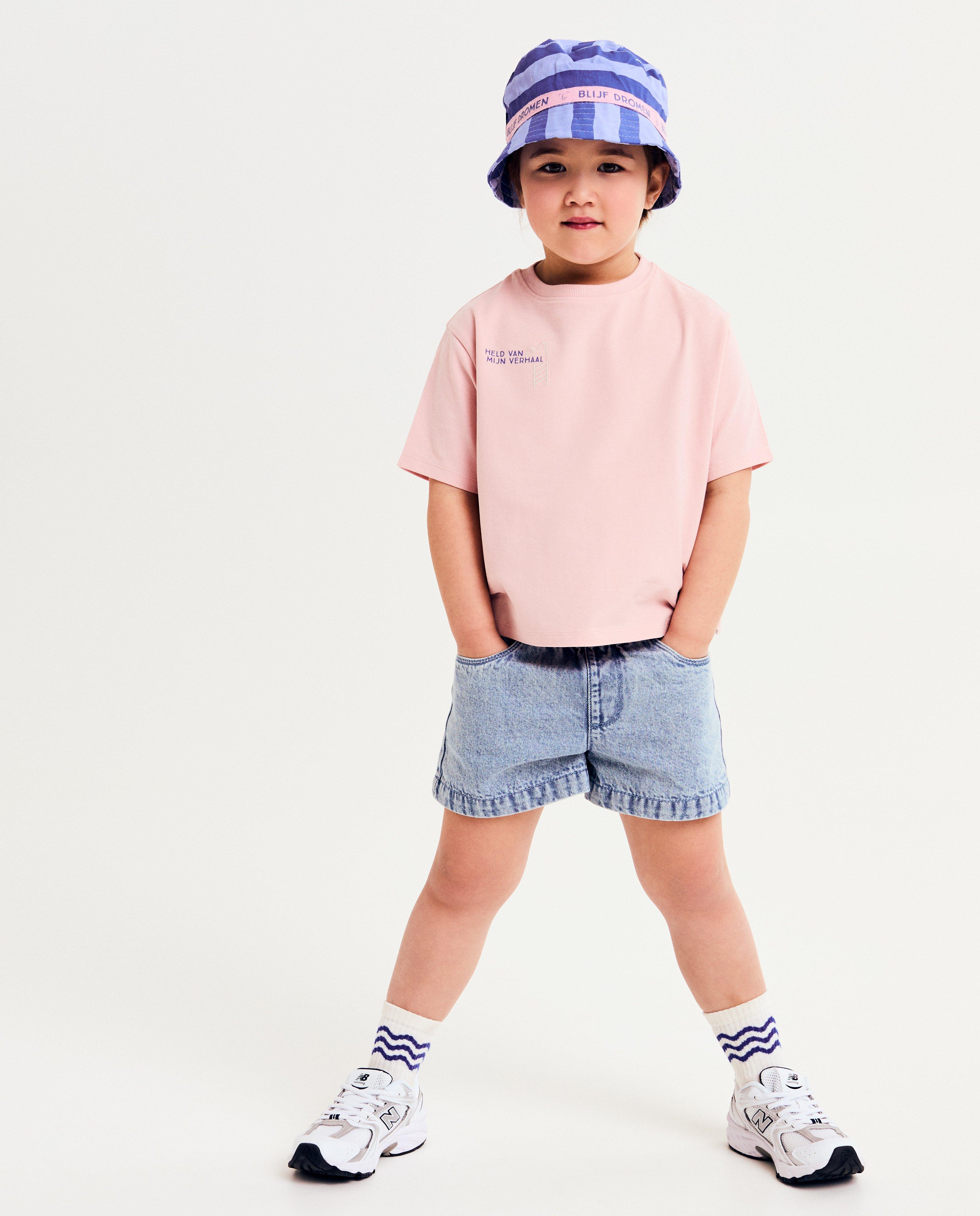Unisex majica kratkih rukava Elisabeth Lucie Baeten s printom na leđima, ružičasta
