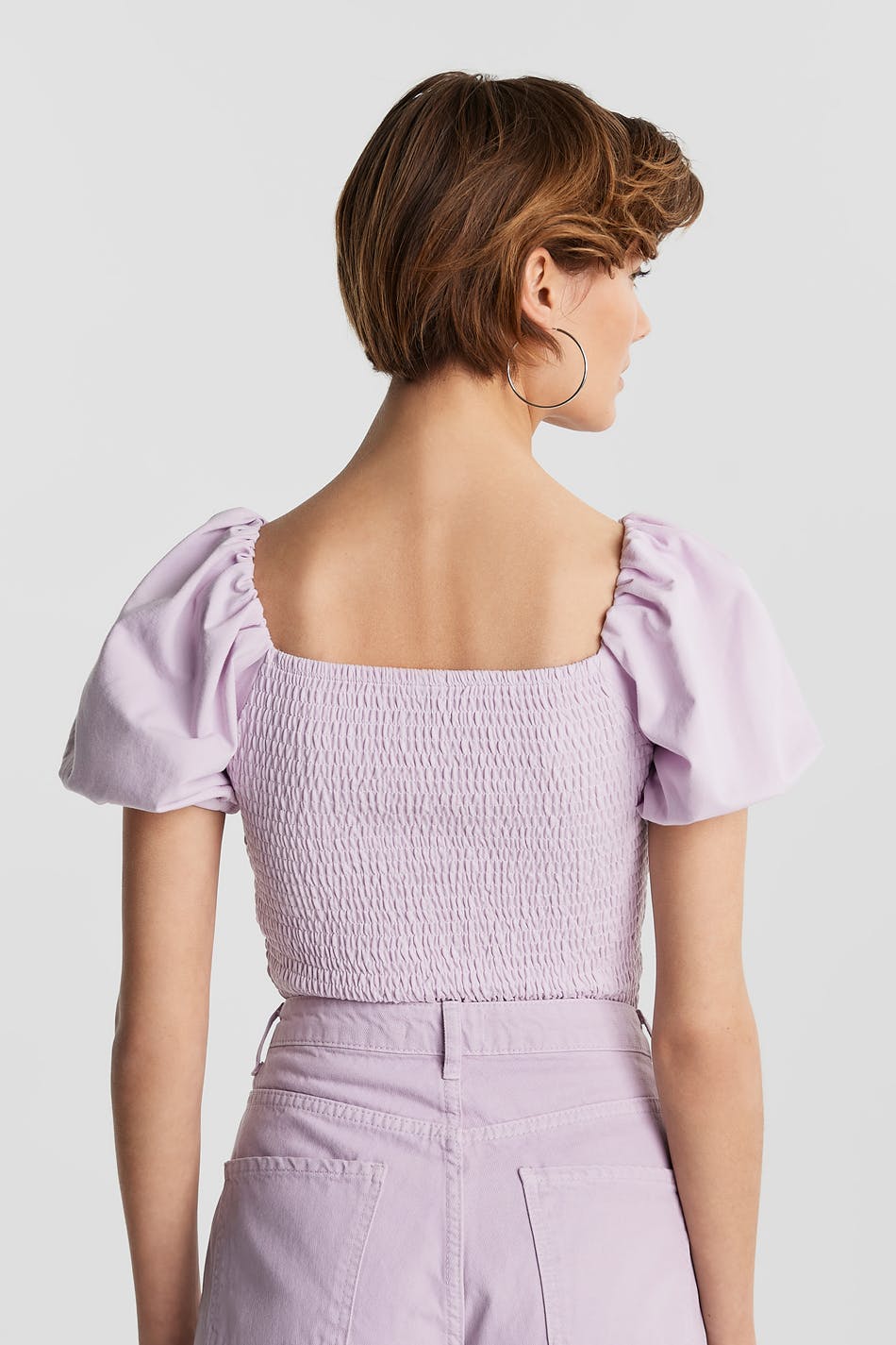 Nelma puff sleeve top