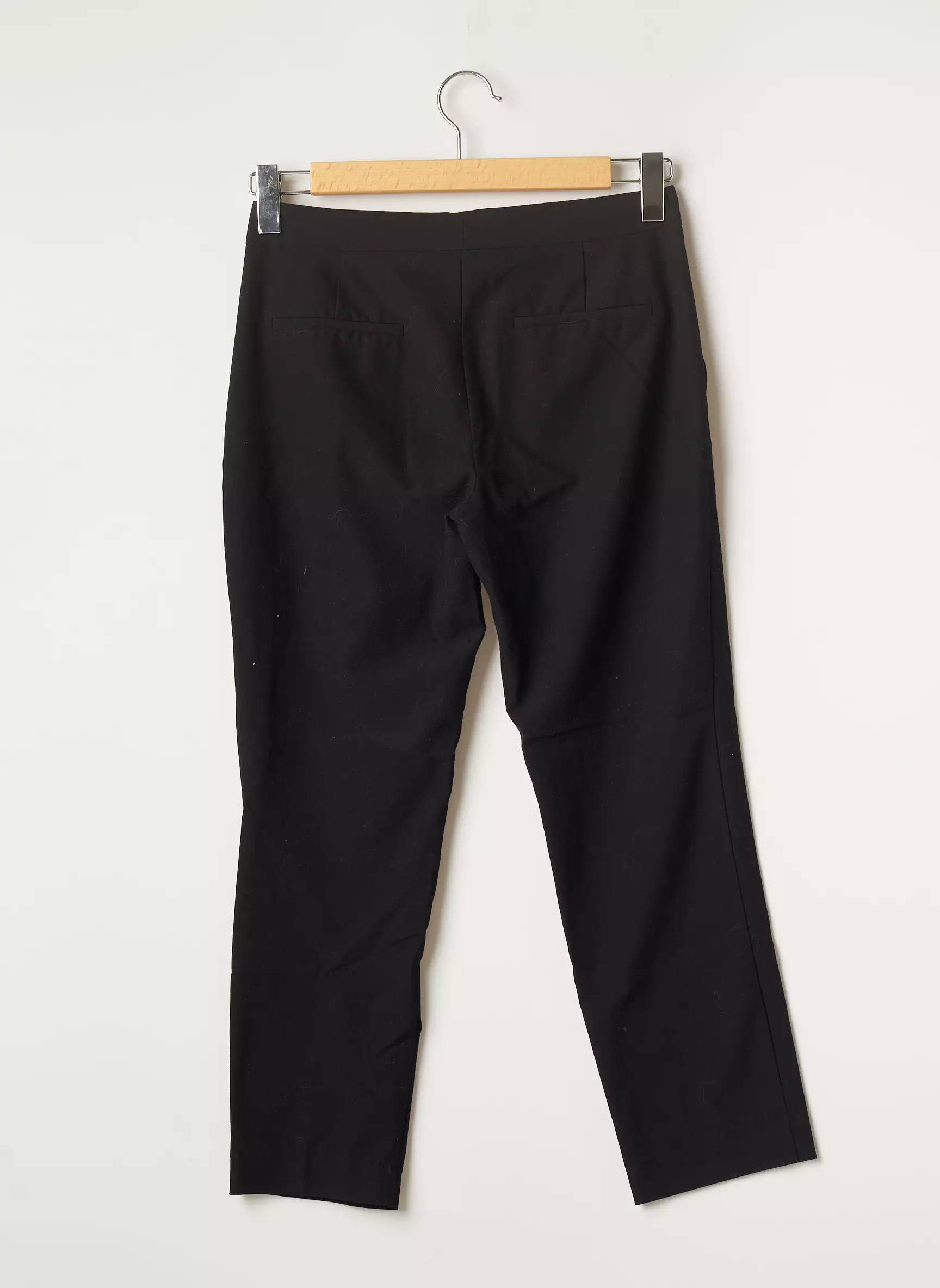 Zara Pantalons Chino Femme couleur noir