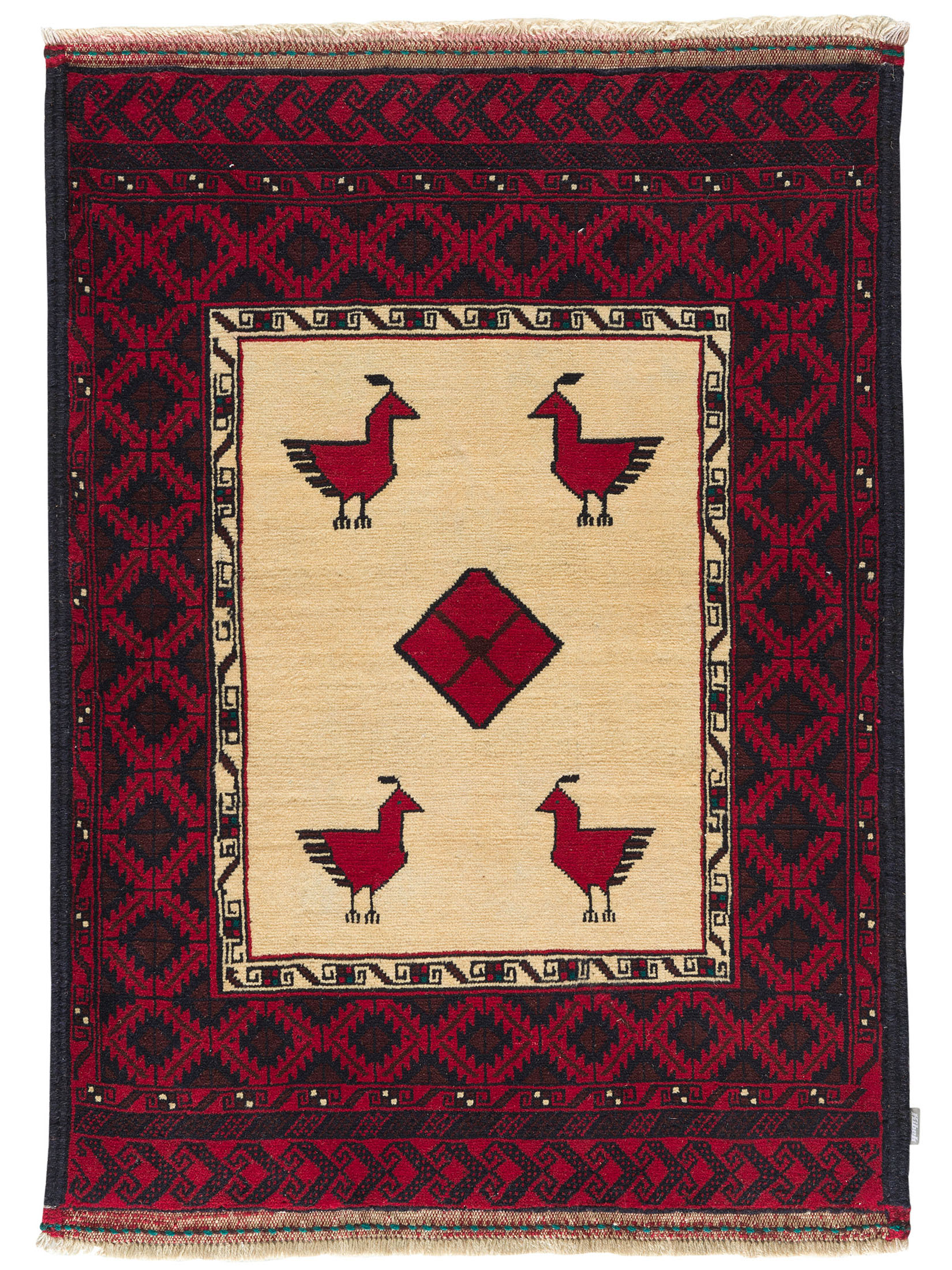 Belutsch ca. 92 x 126 cm, Unikat / Einzelstück