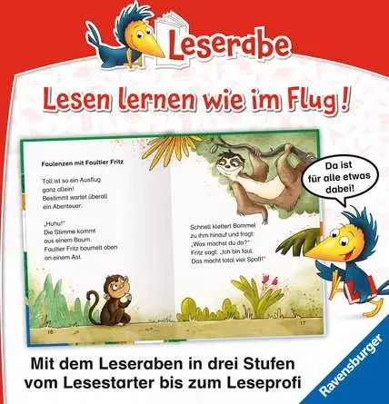 Leserabe - Sonderausgaben: Lustige Tiergeschichten zum Lesenlernen