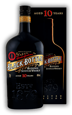 Black Bottle 10 Years Black Bottle 10 Years  Alter 10 J. - 0,7	 Liter - Vol 40%