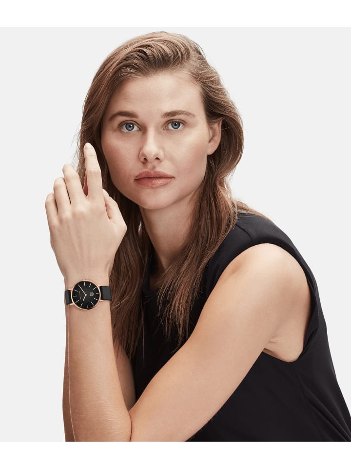 LIEBESKIND BERLIN Armbanduhr in schwarz günstig kaufen onesize