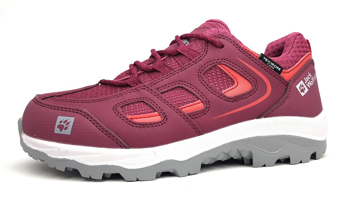 Jack Wolfskin Vojo Tex Low 4042191 Rot 2822 Burgundy