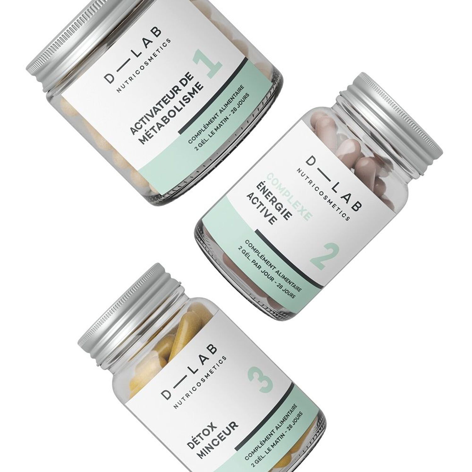 d-lab nutricosmetics Programme Brule-Graisses Complément Alimentaire Minceur