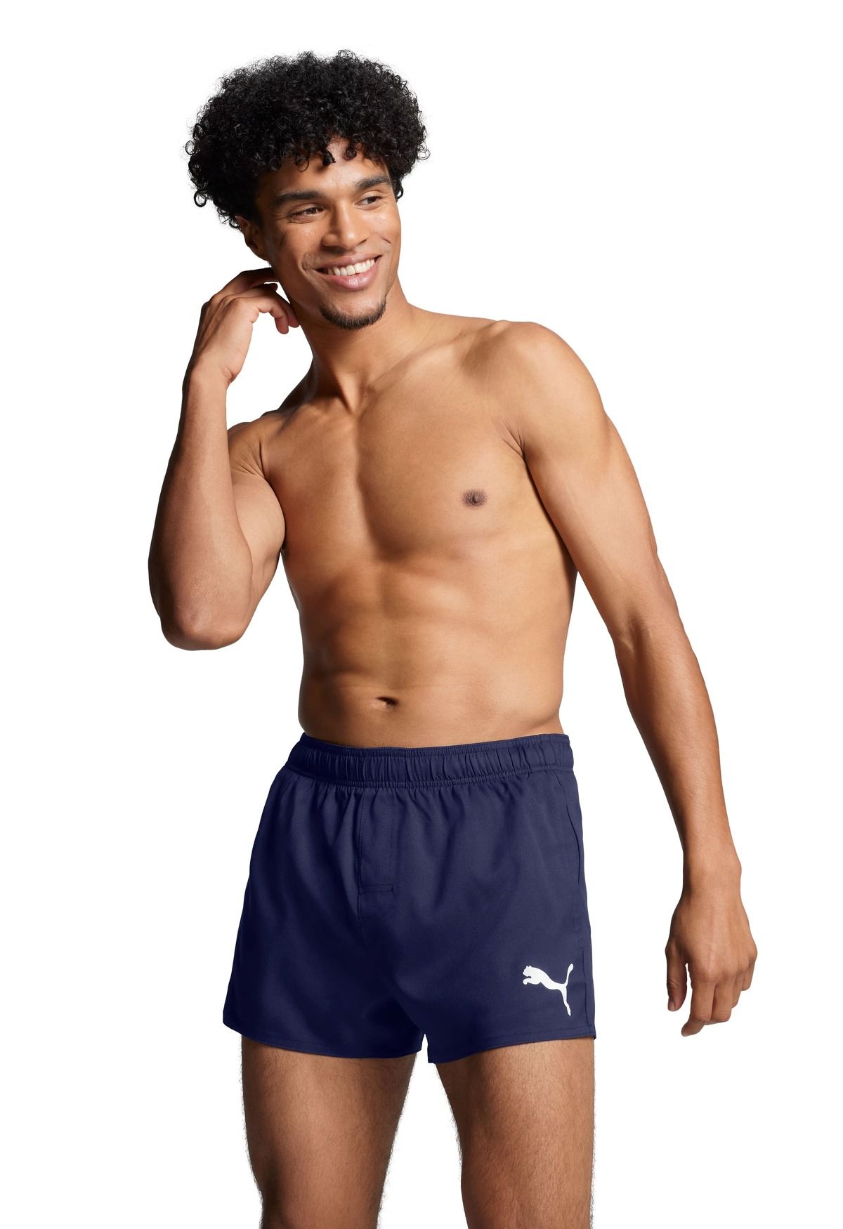 PUMA Navy Herren kurze Schwimmhose