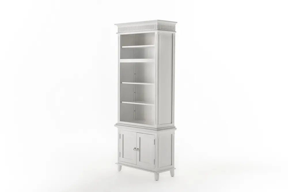 Novasolo Küchenbuffet Skansen Verstellbare Regale, Single-Bay Hutch Kabinett