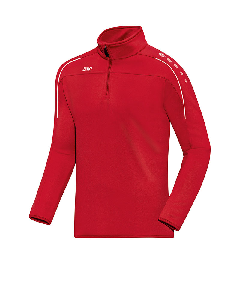 Jako Classico Ziptop Kids Rot Weiss F01