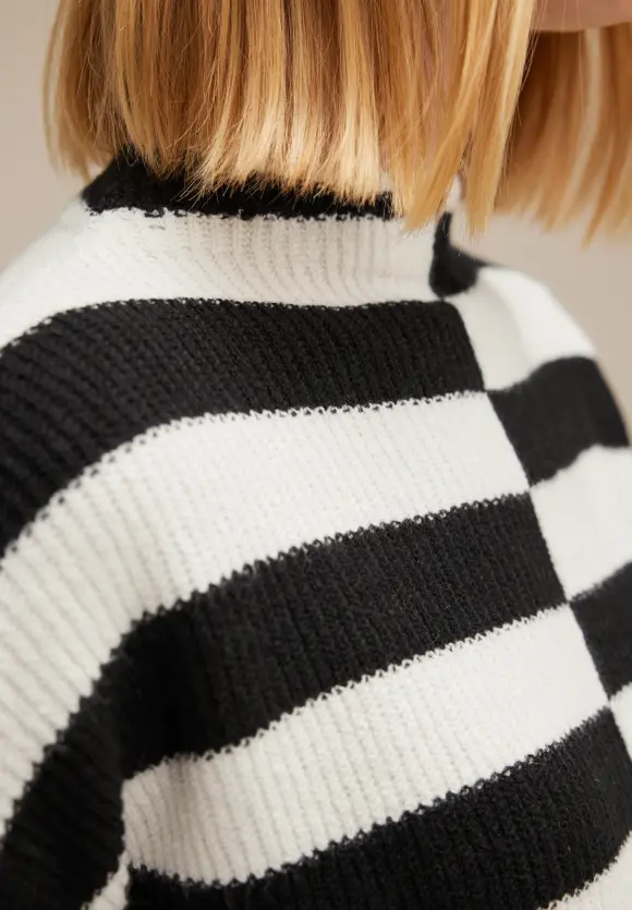Street One Pullover mit Streifenmuster