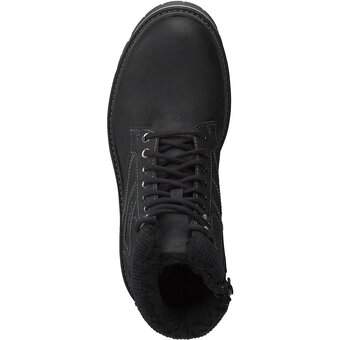s.Oliver Schnürstiefelette in schwarz