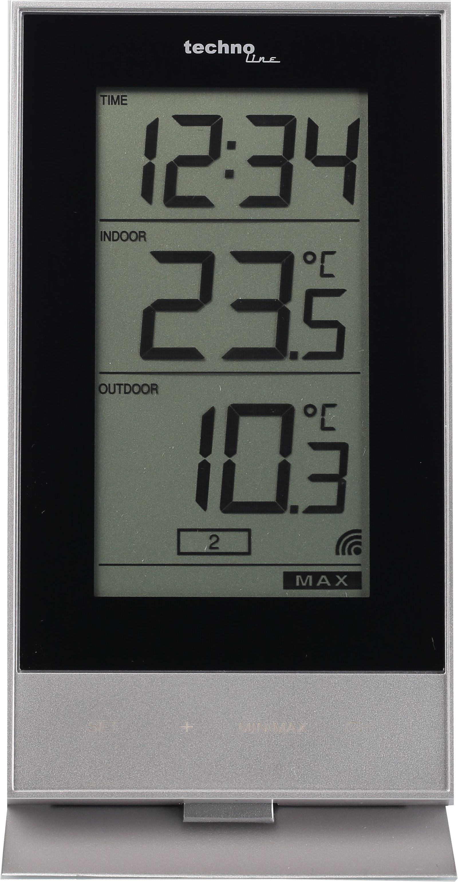technoline WS 9900 Wetterstation (inklusive Außensender, mit übersichtlicher Anzeige)