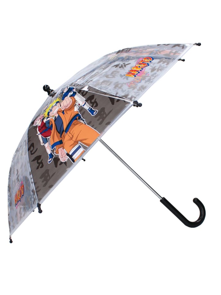 Naruto Stockschirm | schwarz & transparent | Naruto | Kinder Regenschirm günstig kaufen onesize