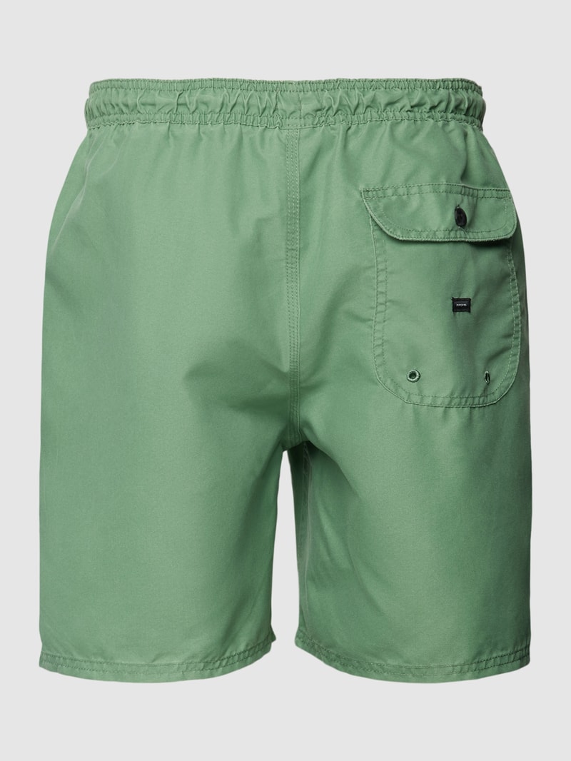 Badehose mit elastischem Bund in mint