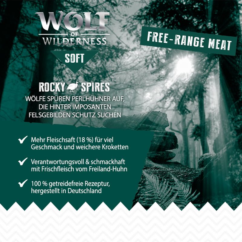 Sparpaket Wolf of Wilderness 'Soft & Strong' 2 x 12 kg