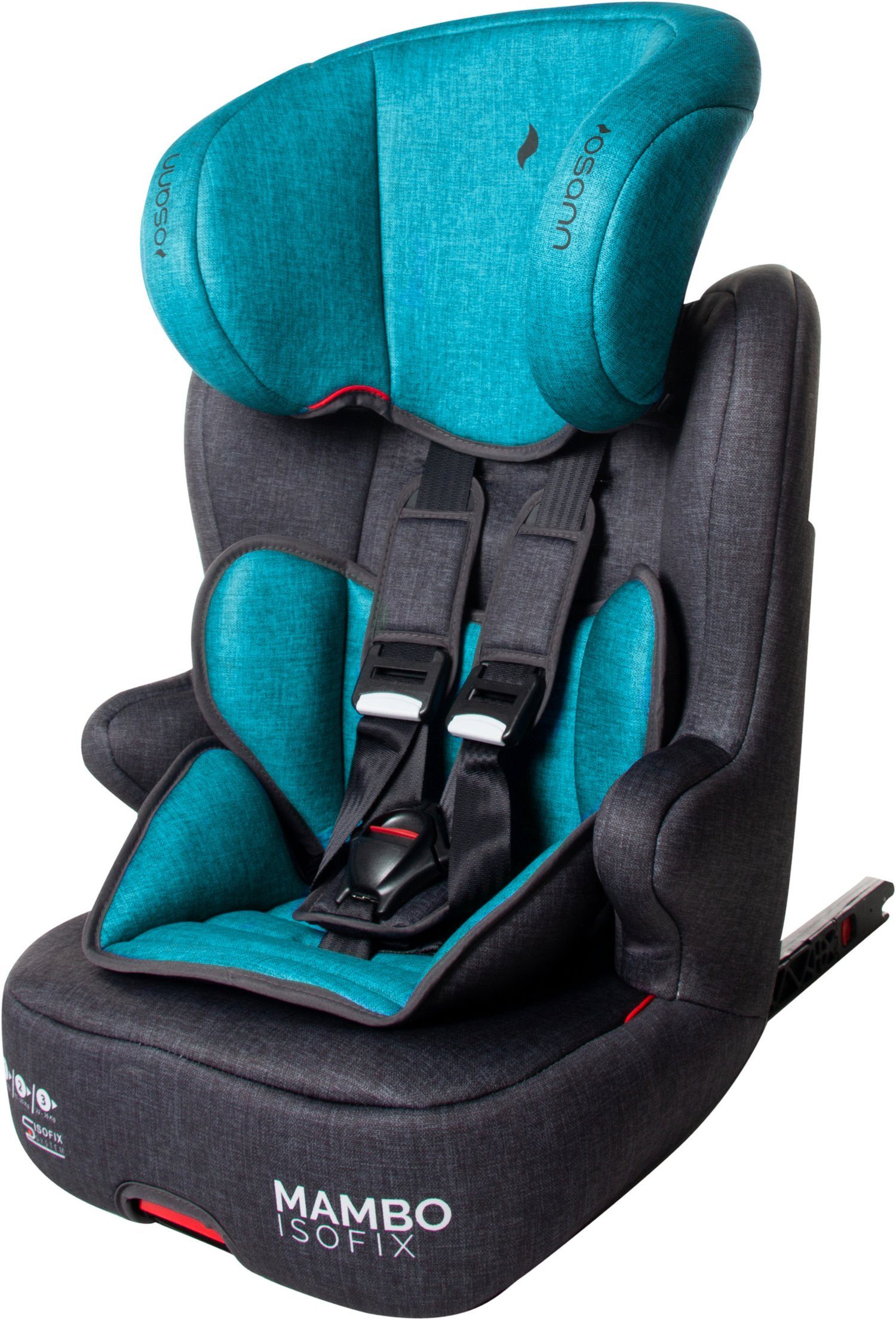 Osann Autokindersitz Mambo Isofix, ab: 9 Monaten, bis: 12 Jahre, ab: 9 kg, bis: 36 kg, Kindersitz mit Isofix und Top-Tether - Gruppe 1/2/3