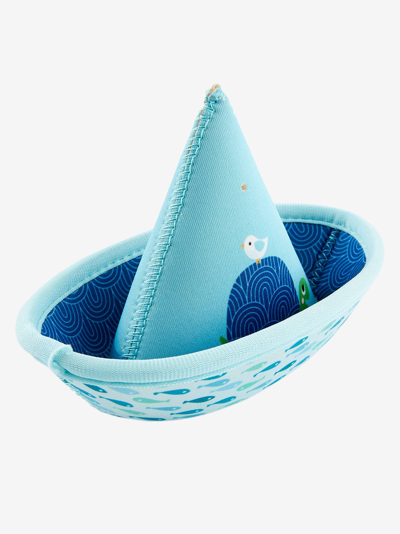Vertbaudet 2er-Set Badewannen-Boote - blau