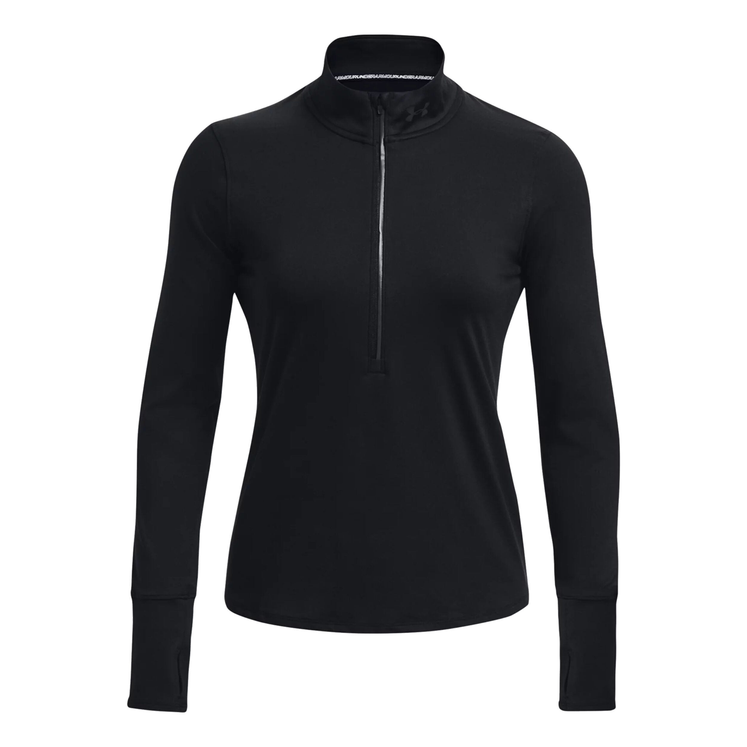 Qualifier Run Half-Zip Lauftop Damen - Schwarz