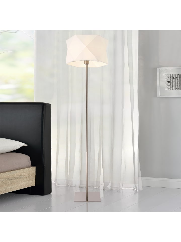 lux.pro Stehleuchte Narwa in Weiß (H)152cm (D)40cm günstig kaufen onesize