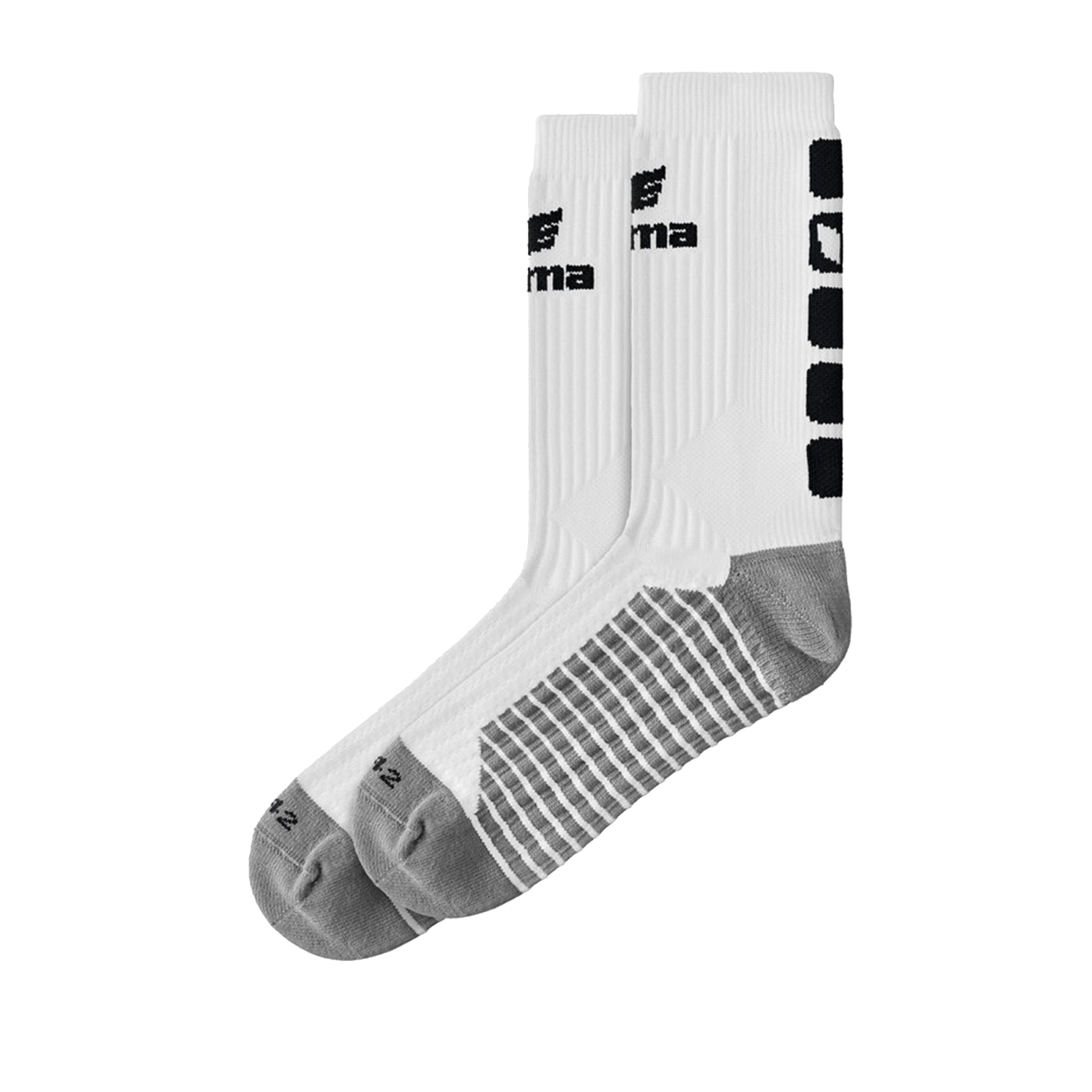 Erima CLASSIC 5-C Socken Weiss Schwarz