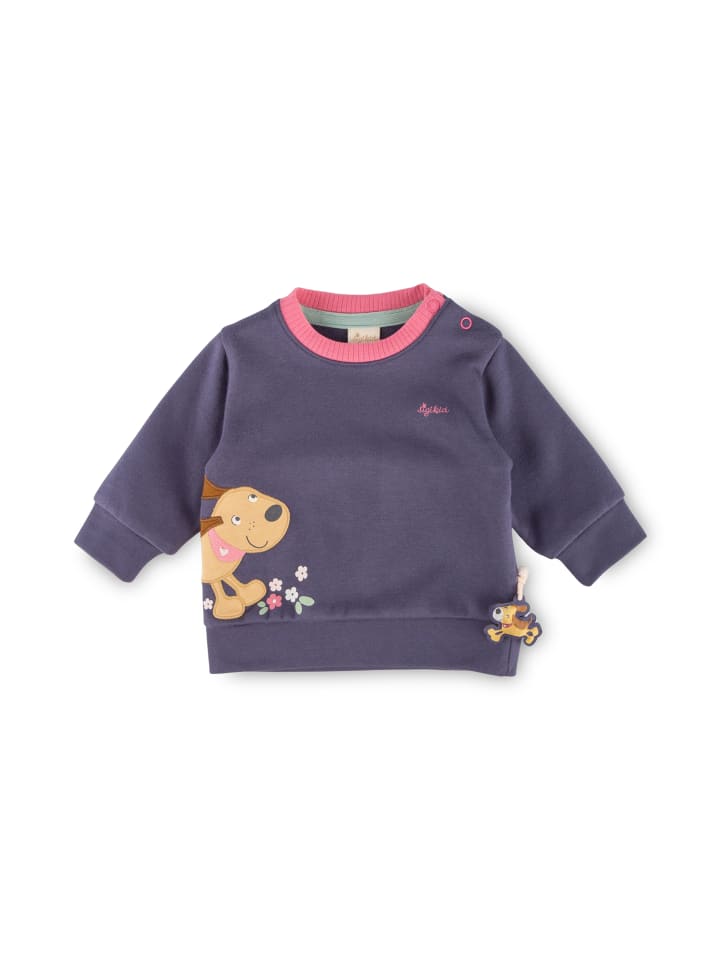 Sigikid Sweatshirt Funny Dog in Dunkelblau günstig kaufen