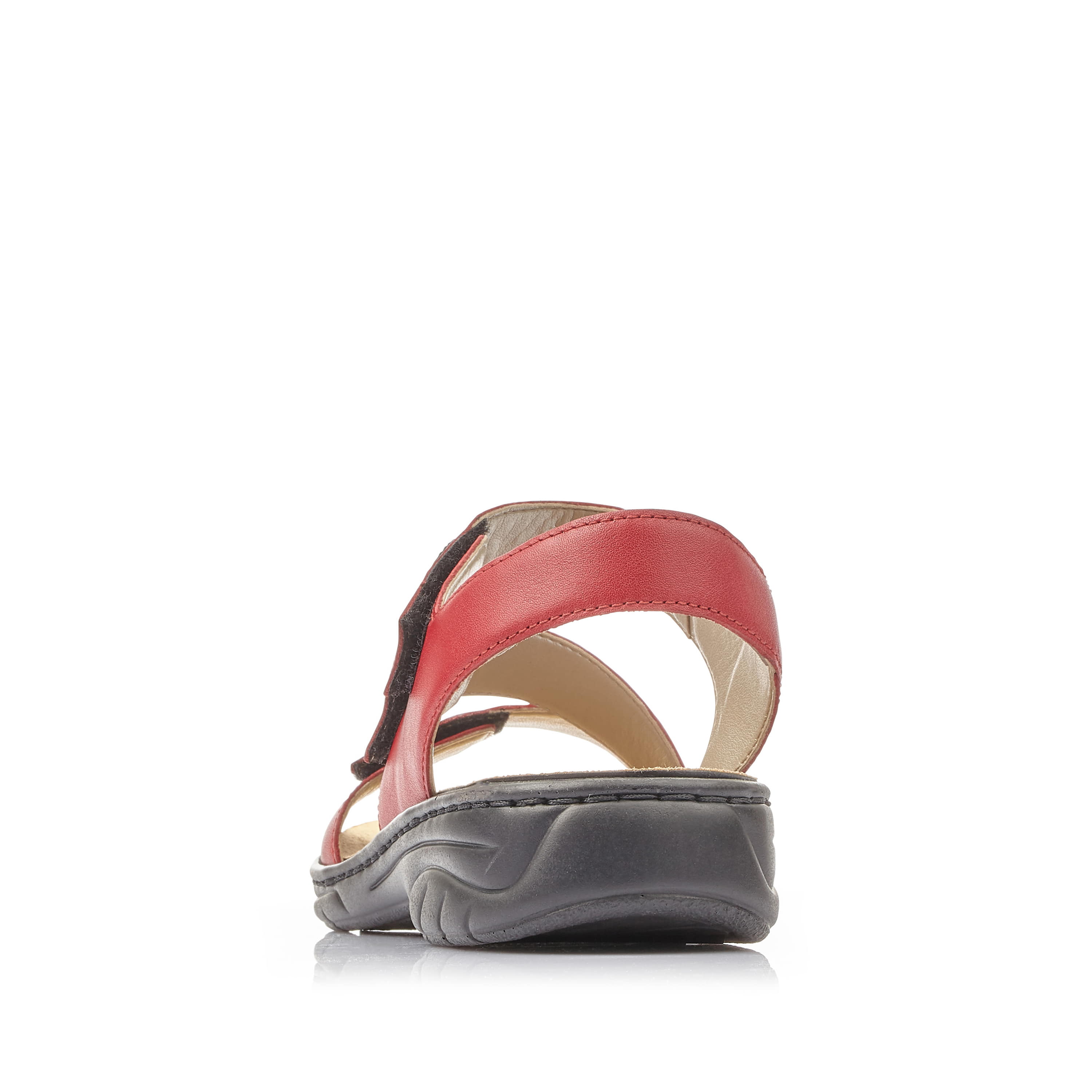 Rieker Damen Riemchensandalen kirschrot