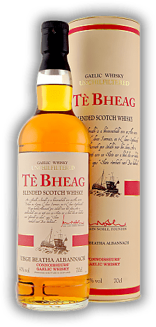 Te Bheag Praban Na Linne Te Bheag Praban Na Linne Vollmundiger gälischer Blend mit gefälliger Süße und feinen Aromen. 0,7	 Liter - Vol 40%