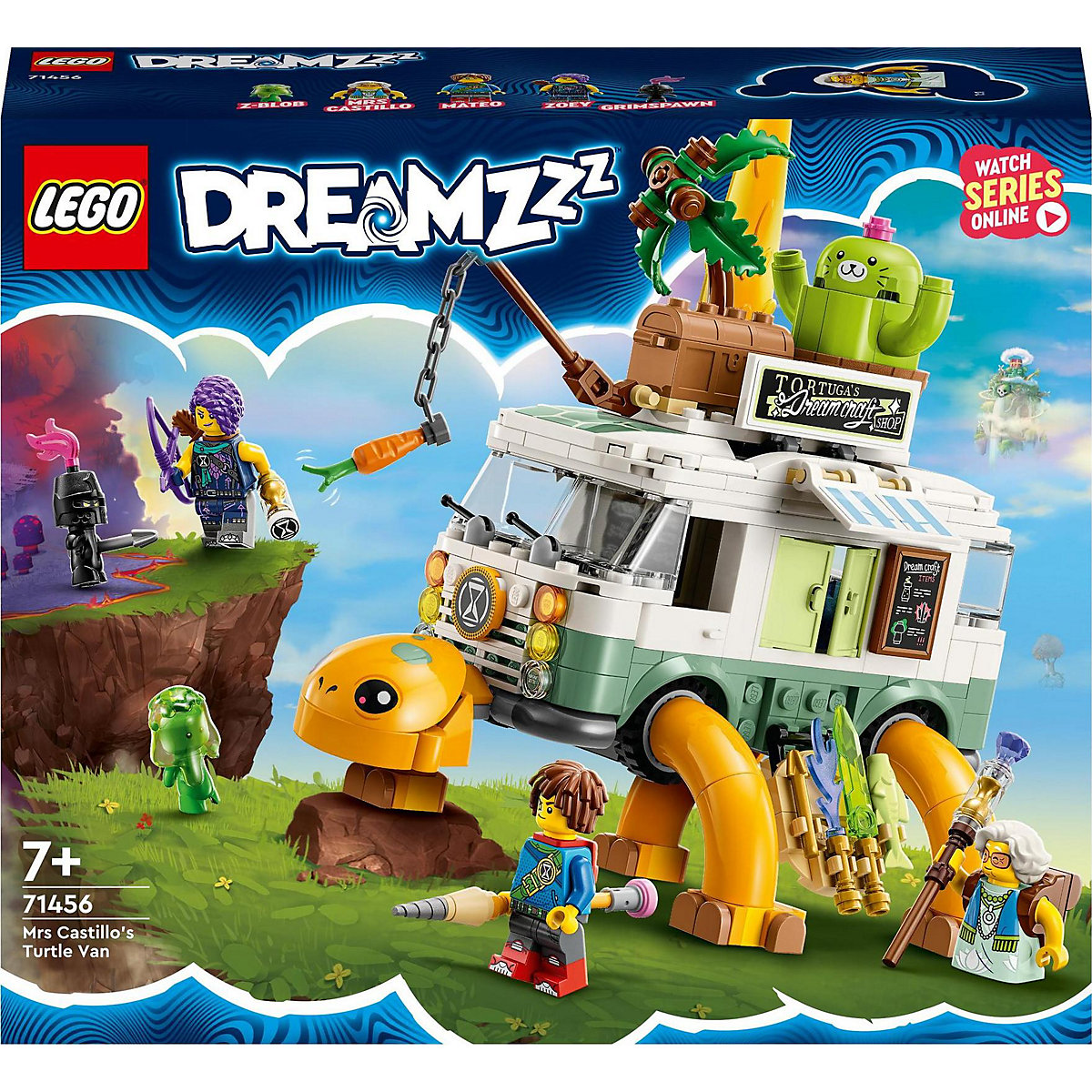 LEGO® Dreamzzz 71456 Mrs. Castillos Schildkrötenbus