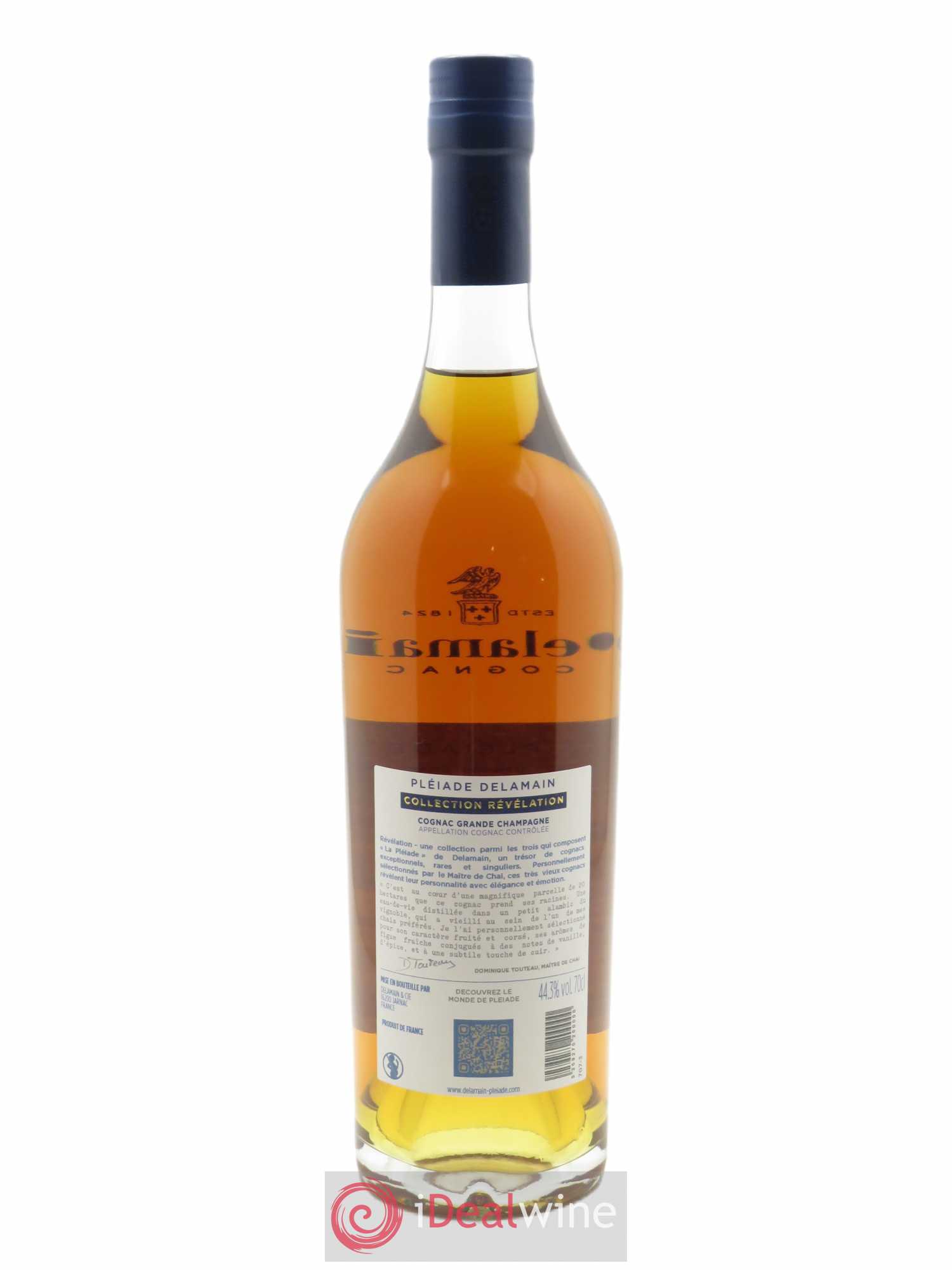 Cognac Delamain Pléiade Révélation Malaville (70cl)  - Lot de 1 Bouteille