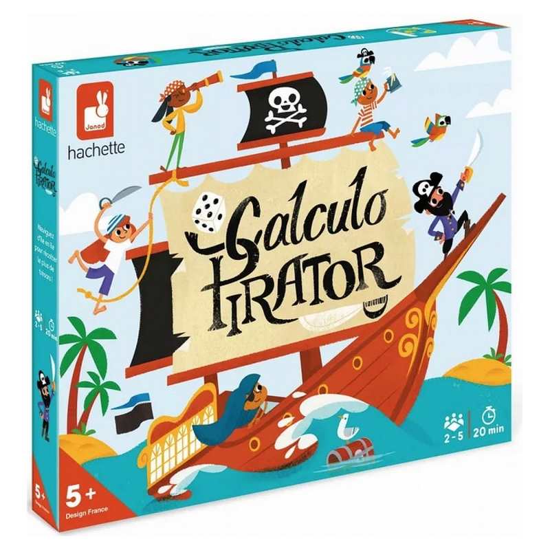 Calculo pirator, jeu de société éducatif