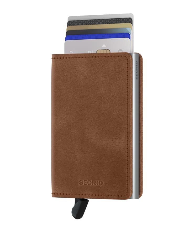 Secrid Secrid Slimwallet Vintage Cognac-Silver günstig kaufen onesize