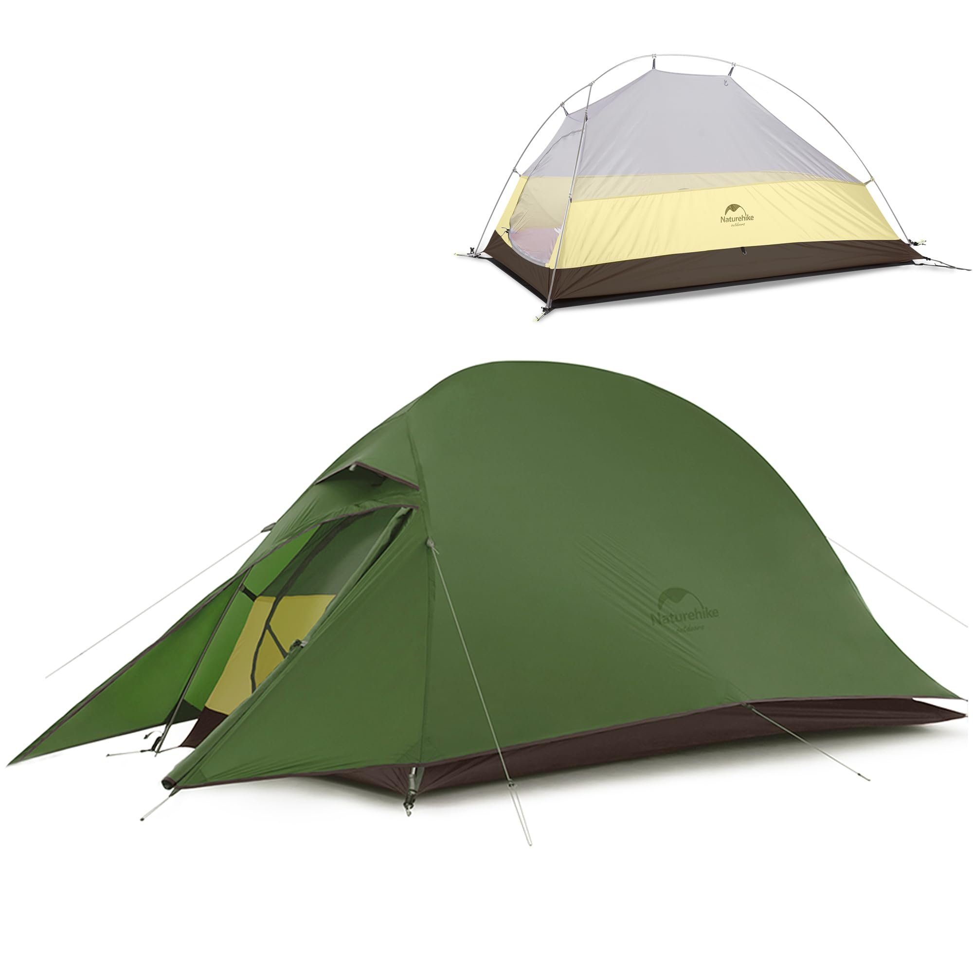 Naturehike Kuppelzelt Einzelzelt Ultraleichte Zelt Wasserdicht, Personen: 1