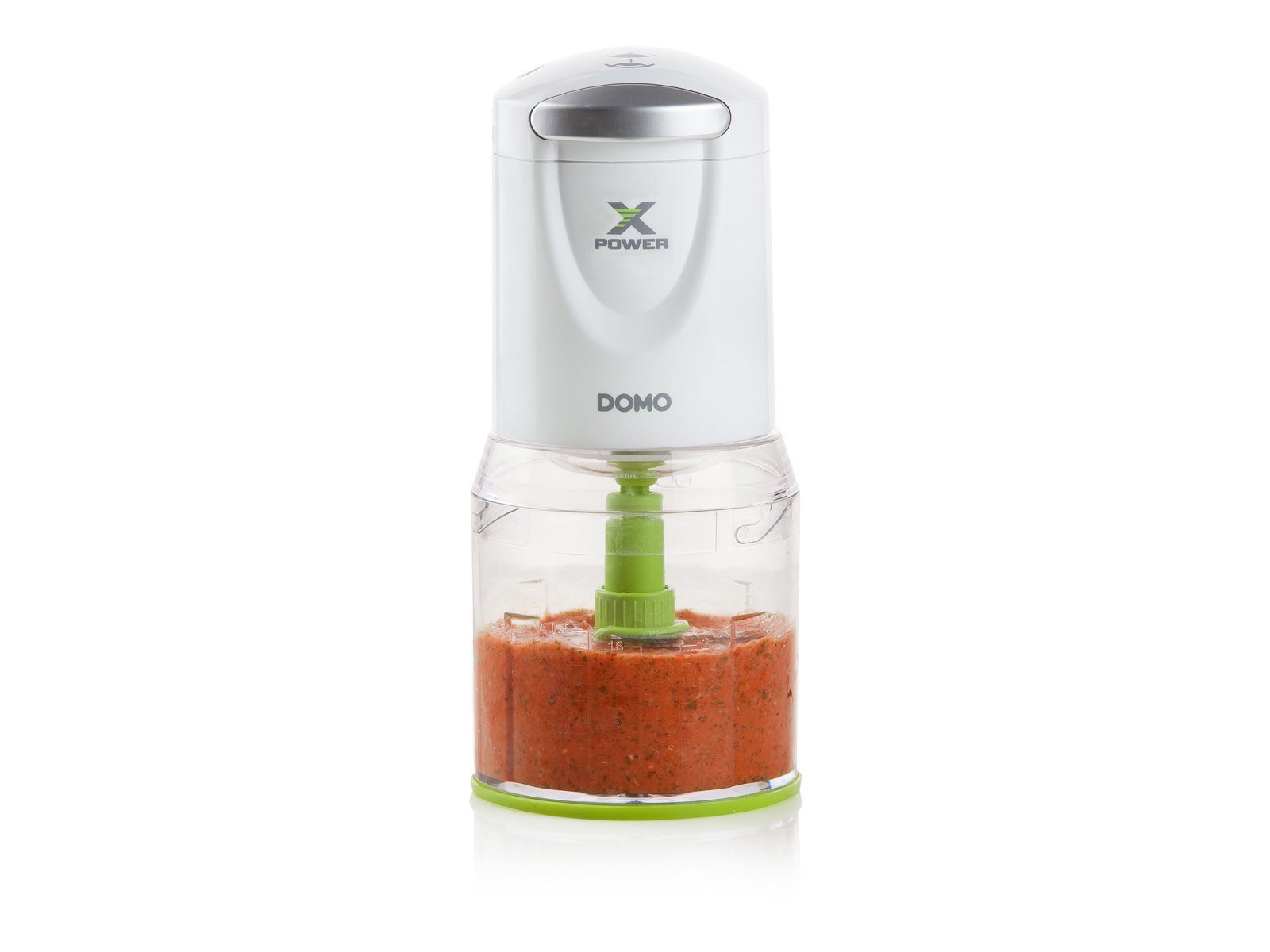 Domo Zerkleinerer, 400 W, Elektrischer Food Chop-per Mehrzweck Zwiebel Gemüse-Schneider Mixer