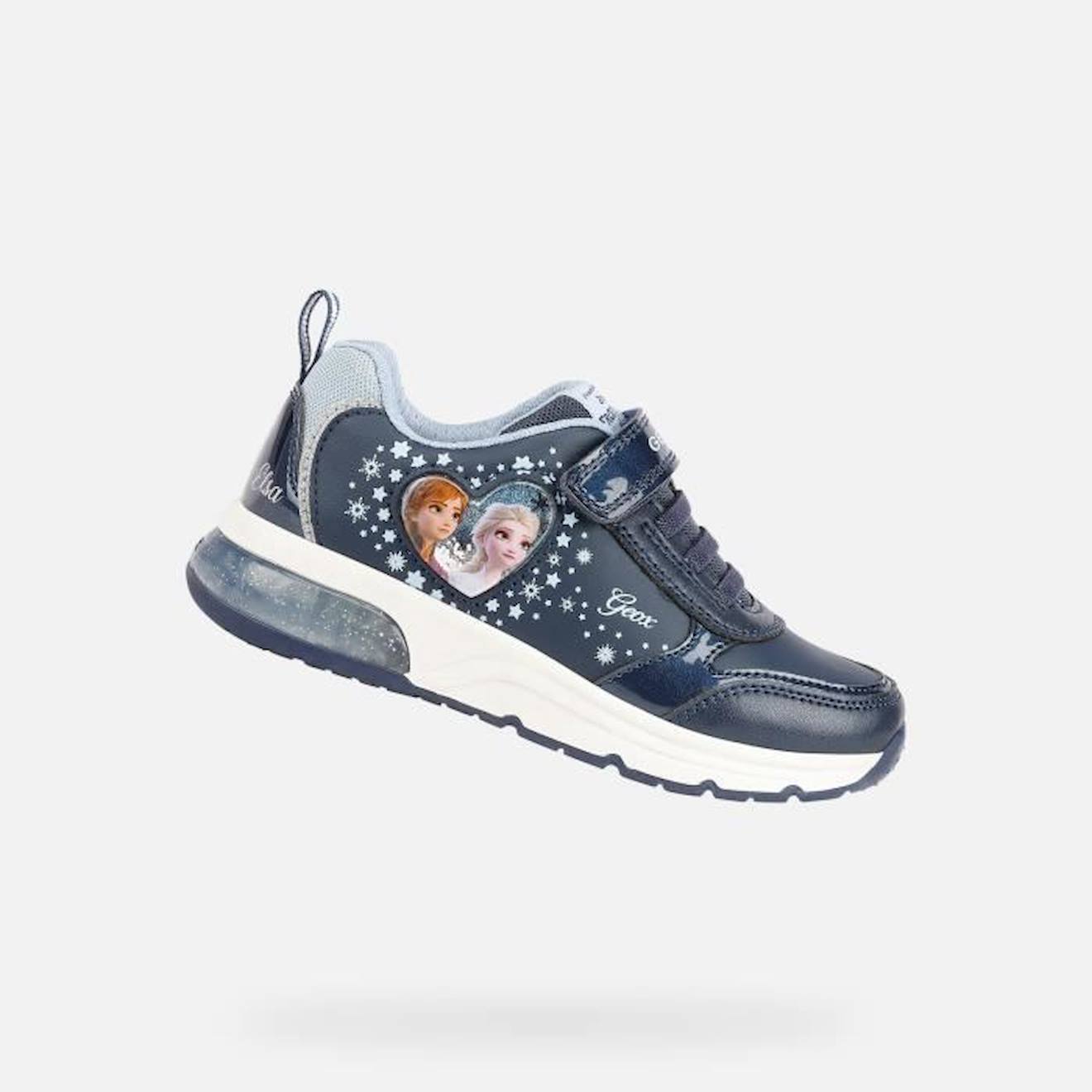 Geox Tennis Baskets basses J SPACECLUB Fille bleu