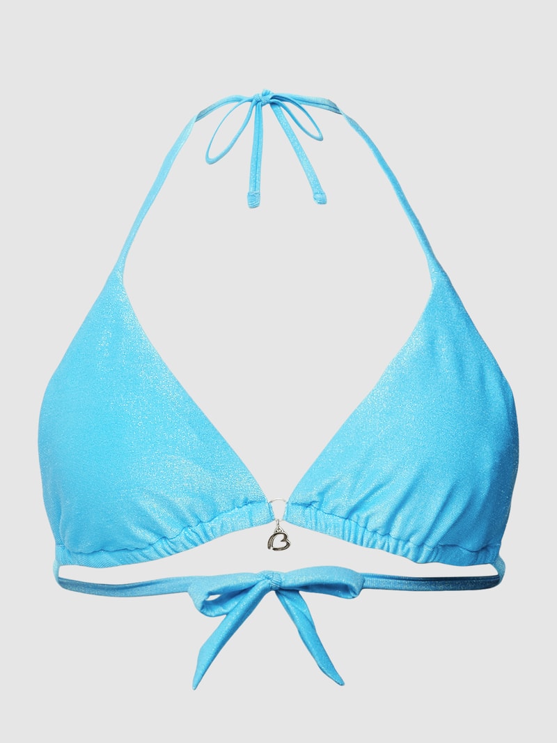 Bikini-Slip mit Effektgarn Modell 'RICO' in helltürkis