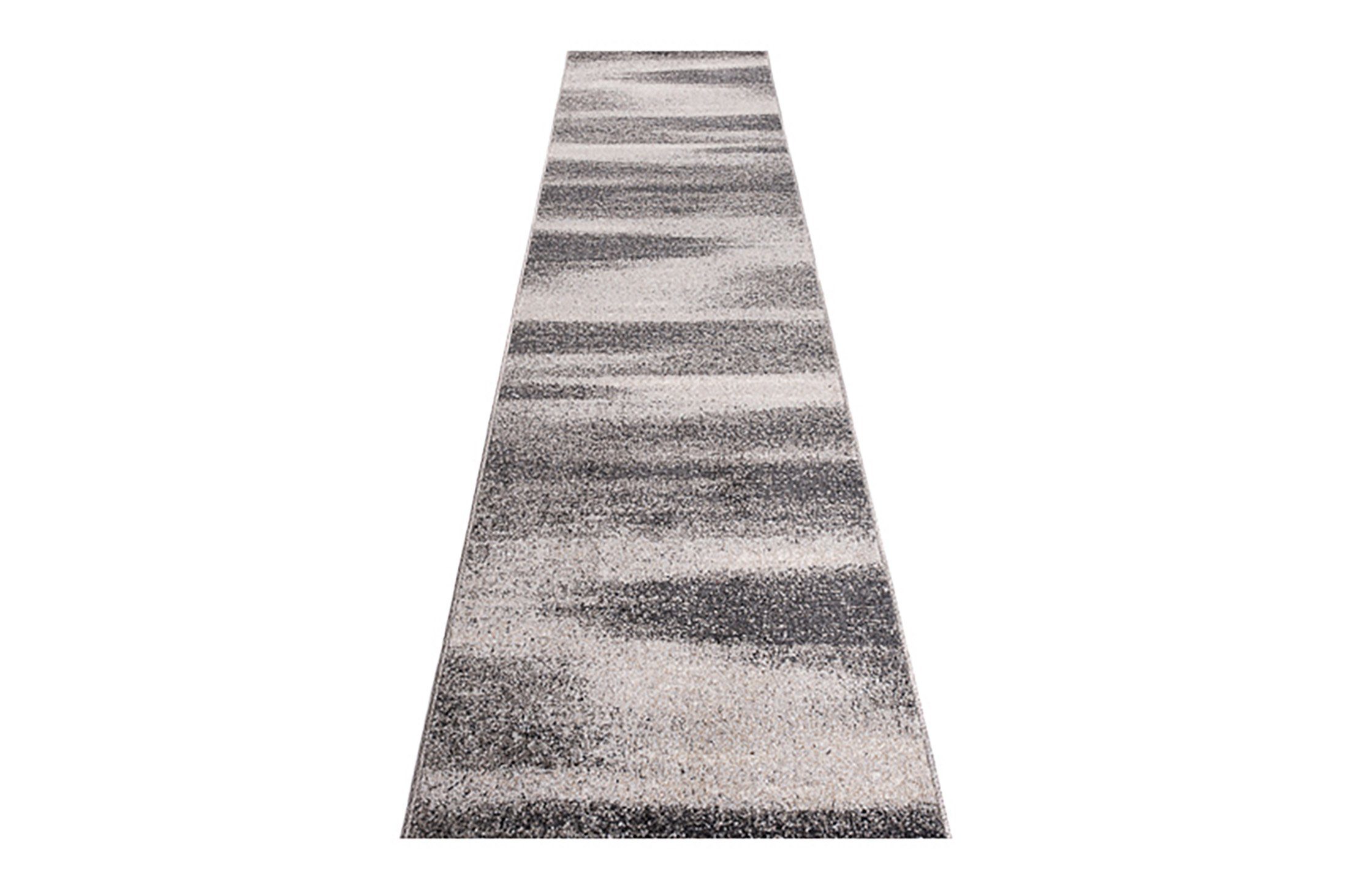 Läufer Läufer Flurläufer Modern für Vorzimmer, Küche - Grau, Mazovia, 60 x 100 cm, Kurzflor, Meterware, Höhe 10 mm, Kurzflor - niedrige Florhöhe