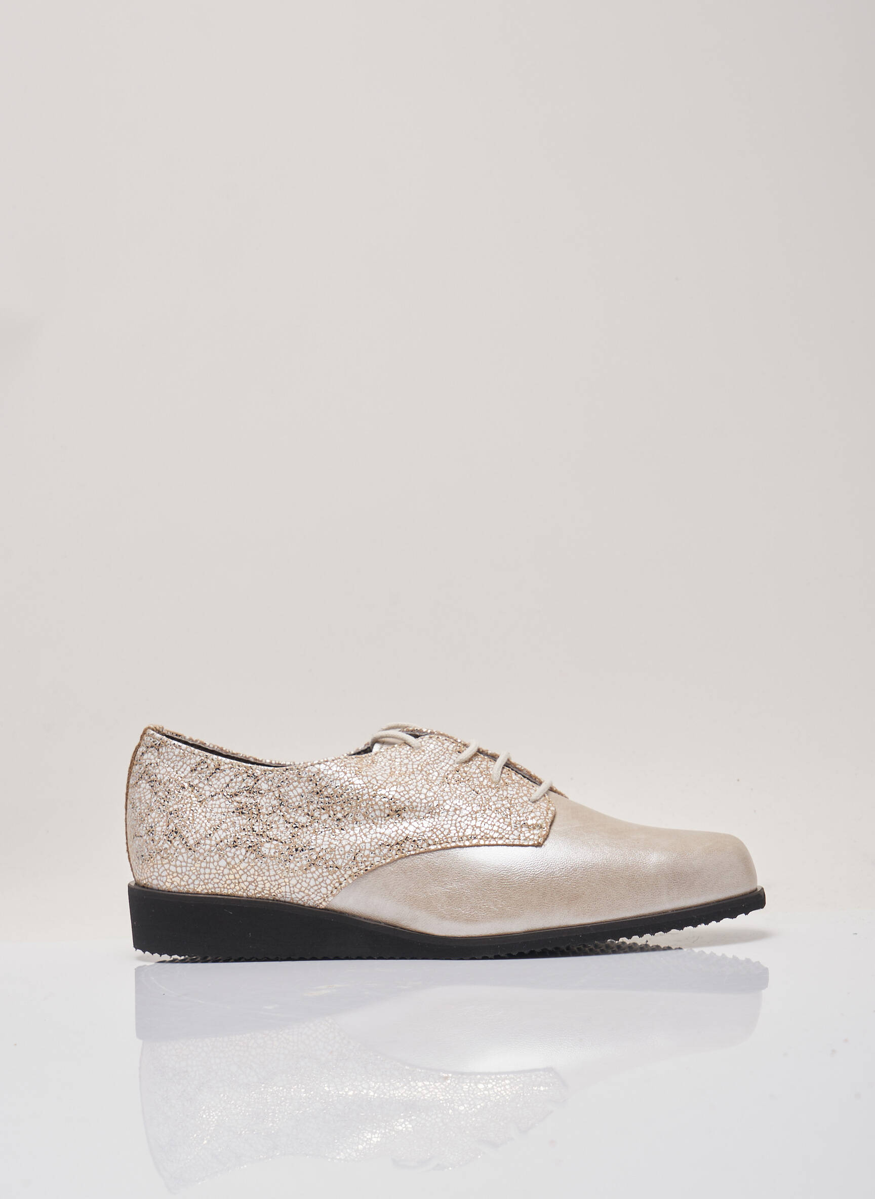 Jmg Houcke Derby Femme couleur beige