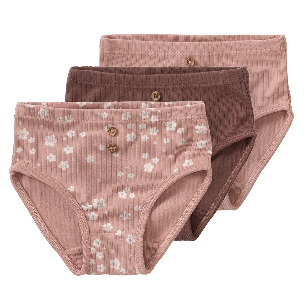 3 Baby Slips im Set
