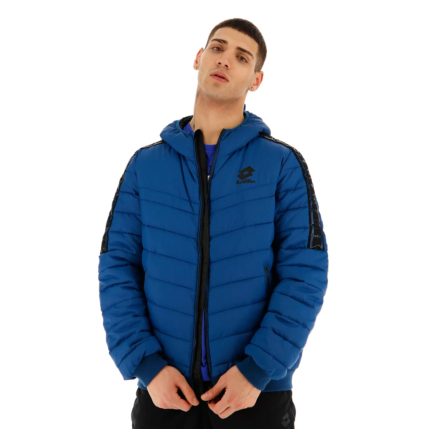 BOMBER BUNDA CORTINA II HD LG PAD STP PL MODRÁ 302C/CELÁ ČERNÁ