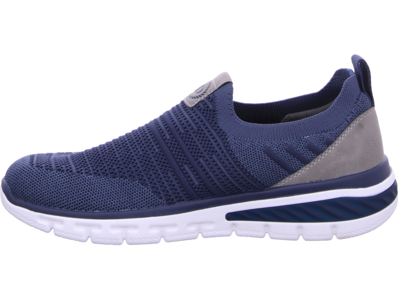 BUGATTI Komfort Slipper blau Yucatan