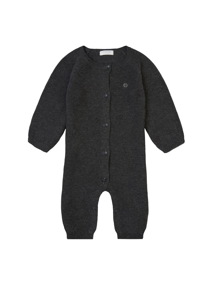 Noppies Strampler Monrovia in Dark grey melange günstig kaufen