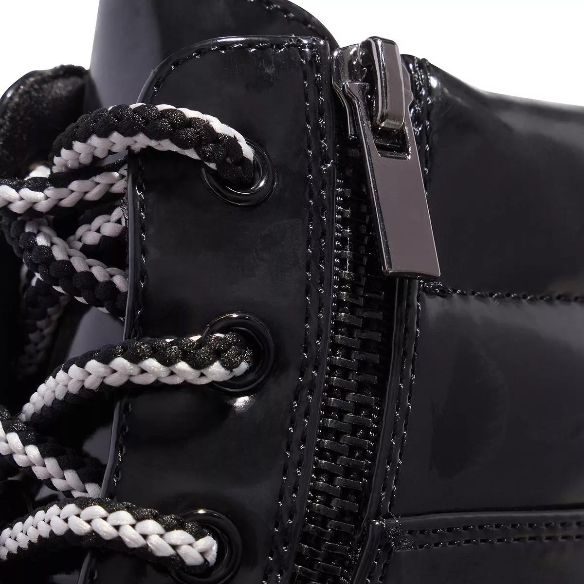 STEVEN MADDEN Stiefeletten schwarz Schnürstiefel
