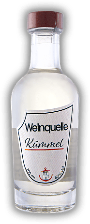 Weinquelle Kümmel 0,2 Liter Weinquelle Kümmel 0,2 Liter Der hamburger Klassiker. 0,2	 Liter - Vol 40%