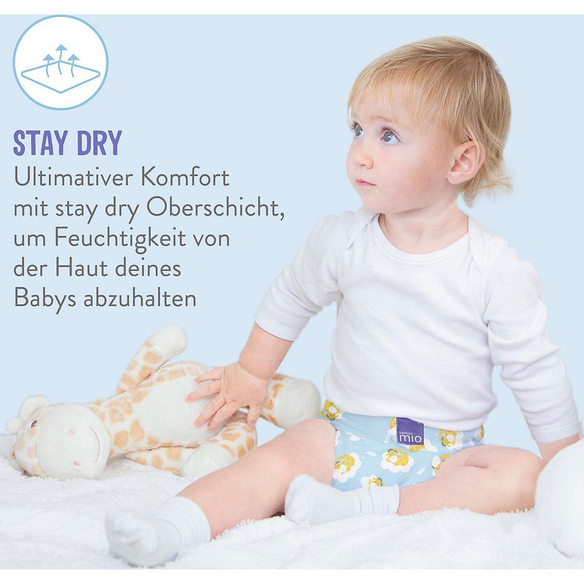 Bambino Mio, mioboost classic Saugeinlage, 3er Packung, Traumland