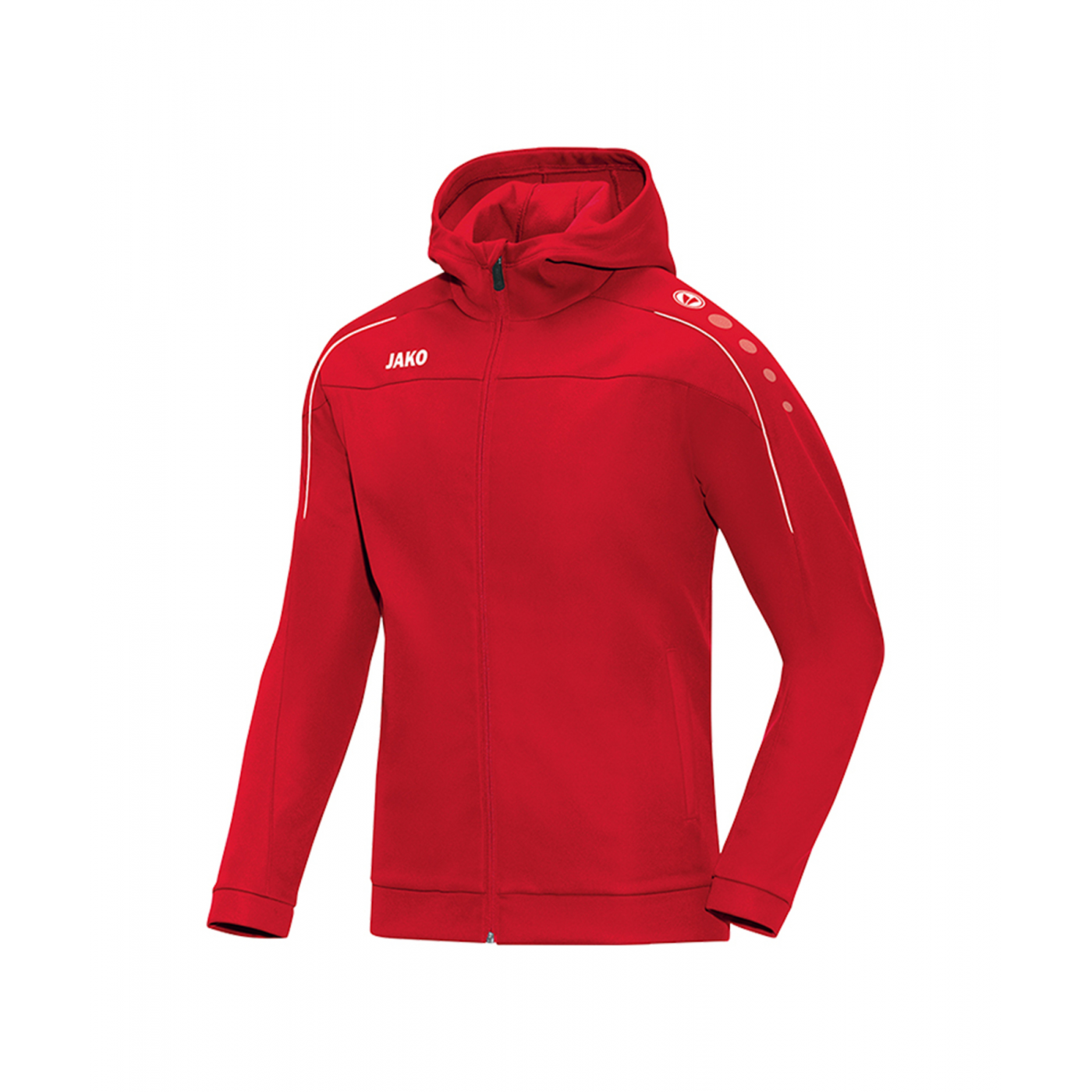 Jako Classico Kapuzenjacke Damen Rot F01
